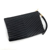 Saint Laurent Monogram Matelassé Gold Clutch New Medium 550803-458 160696229 [P]