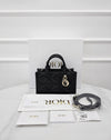 Dior Book Tote Mini Leather Black S5573OWHP 160696536 [P]