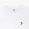MAISON KITSUNE Kurzarm T-Shirt mit Fox-Patch 156683434 [P]