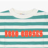 Bobo Choses Short Sleeve Striped Kids T-Shirt 159406720 [P]