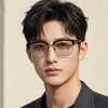 ZEGNA EZ5139 001 ハーフフレーム メガネ 145453758 [P]