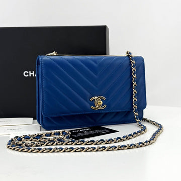 CHANEL Trendige CC WOC Ketten-Crossbody-Tasche 160697680 [P]