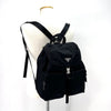 Prada Triangle Logo Nylon Buckle Backpack Black (1BZ005) 160698044 [P]