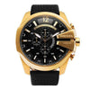 Diesel Mega Chief Chronograph Men's Leather Watch DZ4344 146392269 [P]