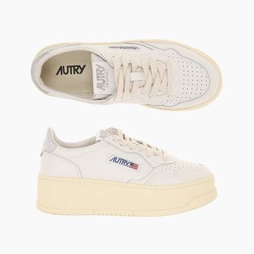 AUTRY Medalist Plattform Damen Sneaker mit Silber-Tab 160671126 [P]