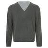 RECTO. レクト 25FW トーフグレー コントラスト レイヤード Vネック ニット RM25WKTP004 148675157 [P]