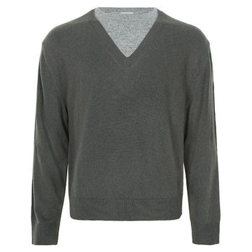 RECTO. レクト 25FW トーフグレー コントラスト レイヤード Vネック ニット RM25WKTP004 148675157 [P]