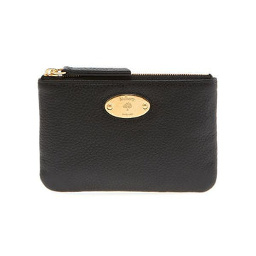 MULBERRY Plakierte Grübchen-Reißverschluss-Kartenetui 013 A100 144656675 [P]