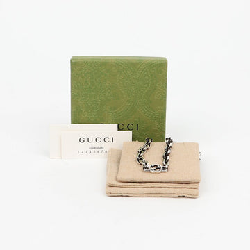 GUCCI インターロッキングGシルバーネックレス 160401759 [P]