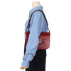 GUCCI Kanvas-Horsbit 1955 Kleine Schultertasche Rosso Ancora Rot 160478069 [P]