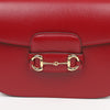 GUCCI Kanvas-Horsbit 1955 Kleine Schultertasche Rosso Ancora Rot 160478069 [P]