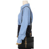 GUCCI Small Leder Top Handle Tote und Schultertasche Schwarz 1969 160478656 [P]