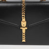 GUCCI Small Leder Top Handle Tote und Schultertasche Schwarz 1969 160478656 [P]