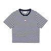 Maison Kitsune Baby Fox Patch Stripe Cropped Women's T-Shirt 155989139 [P]