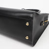 SAINT LAURENT スモール ブラック カバス トート ショルダーバッグ ゴールド 160488754 [P]