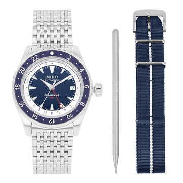 MIDO Oceostar GMT Men's Metal Watch 160701935 [P]