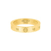 Maison Margiela Engraved Numbering Logo Ring 4mm for Women 160702033 [P]