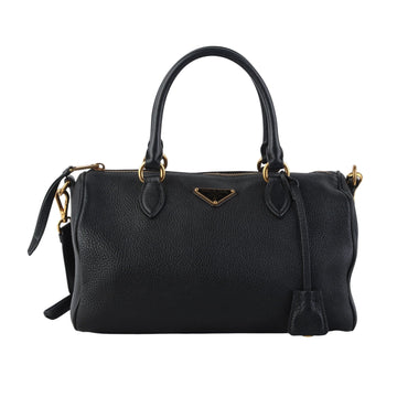 Prada Vitello Daino Phoenix Boston Shoulder Bag 37800Y 160702494 [P]