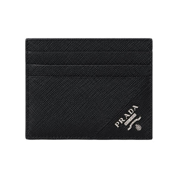 PRADA サフィアーノ カード財布 ブラック 160702510 [P]