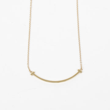 Tiffany & Co Smile Small Pendant Necklace Yellow Gold 158669529 [P]