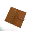 Hermes Beige Long Wallet Gold 160702545 [P]