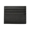 Prada Saffiano Card Holder with Triangle Logo Black 160702552 [P]