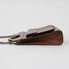 Burberry Topstitch Pocket Leather Mini Tote Bag Brown 158669579 [P]