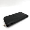 CHROME HEARTS Lederpatch Triple Cross Reißverschluss Geldbörse 160702682 [P]