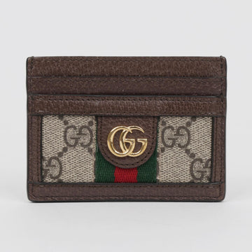 GUCCI Ophidia GG Supreme Kartenetui Braun 158796160 [P]