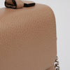 GUCCI Interlocking Leder Top Handle Ketten Schultertasche Rosé Beige 158797476 [P]