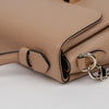 GUCCI Interlocking Leder Top Handle Ketten Schultertasche Rosé Beige 158797476 [P]