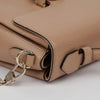 GUCCI Interlocking Leder Top Handle Ketten Schultertasche Rosé Beige 158797476 [P]