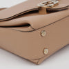 GUCCI Interlocking Leder Top Handle Ketten Schultertasche Rosé Beige 158797476 [P]