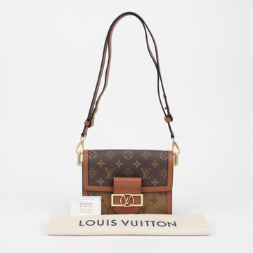 Louis Vuitton Mini Monogram Reverse Canvas Dolphin Shoulder Bag 158876094 [P]