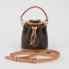 LOUIS VUITTON Nano Noé Monogram Canvas Bucket Bag 158876182 [P]
