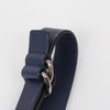 BURBERRY レザーシルバークレストグロメットネイビートートバッグ 159252770 [P]
