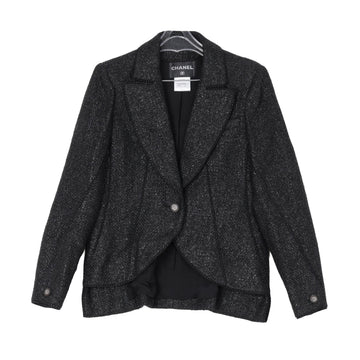 CHANEL Tweedy Jacket, Size 42 159458321 [P]