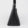 CHANEL Caviar Skin Coin Tote Bag Black 159662049 [P]