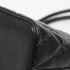 CHANEL Caviar Skin Coin Tote Bag Black 159662049 [P]
