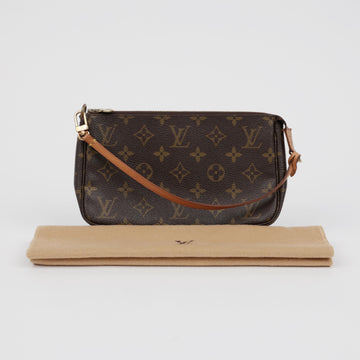 LOUIS VUITTON Mini Monogram Canvas Pochette Accessoires 159662384 [P]