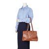 CELINE Karpfengleder Medium Soft 16 Bag Tan 159883347 [P]