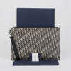 DIOR オブリーク A4 ポーチ ベージュ ブラック 159889571 [P]