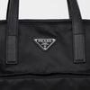 PRADA リナイロン サフィアーノ レザー トートバッグ ブラック 160107268 [P]