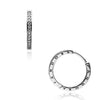 Pandora Signature Hoop Silver Earrings 39990624 [P]