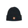 Maison Kitsune Men's Fox Head Beanie Black 151679138 [P]