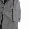 Dior Herringbone Wool Coat Gray 160704530 [P]