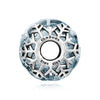 PANDORA Muranosilber Damenarmbandanhänger Winterblau Schneeflocke 792377C00 139818560 [P]