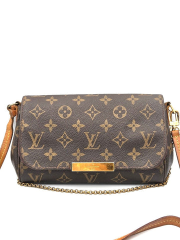 LOUIS VUITTON Favorit MM Monogram Zustand B+ 160704788 [P]