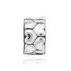 Pandora Heart Pattern Clip Silver Charm 792828C00 139818568 [P]