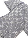 Gucci Jacquard Wool Scarf A 160705156 [P]